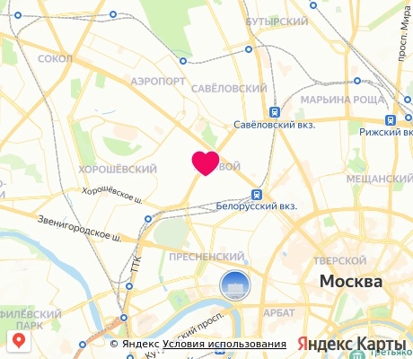 На карте