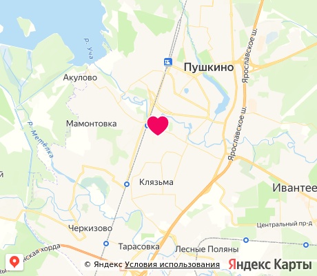 На карте