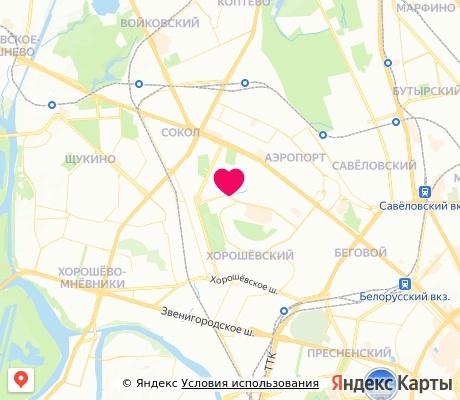 На карте