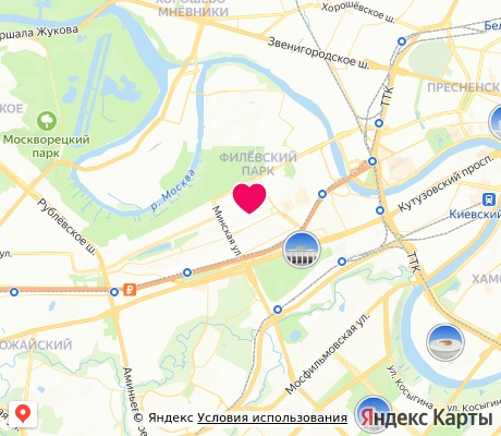 На карте
