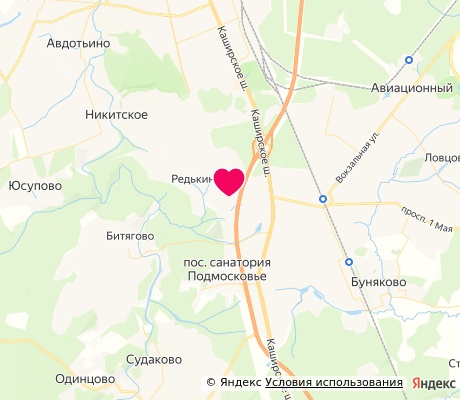 На карте