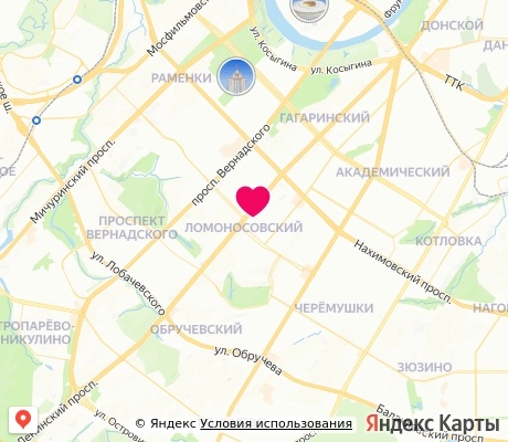 На карте