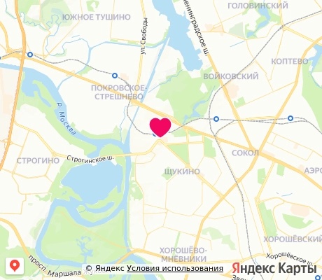 На карте