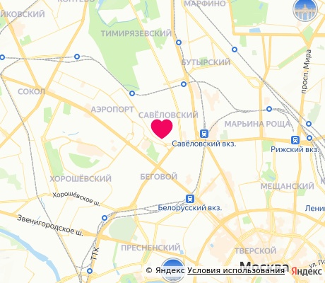 На карте
