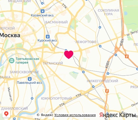 На карте