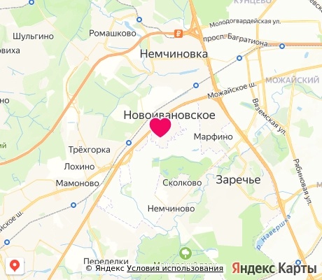 На карте