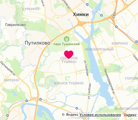 На карте