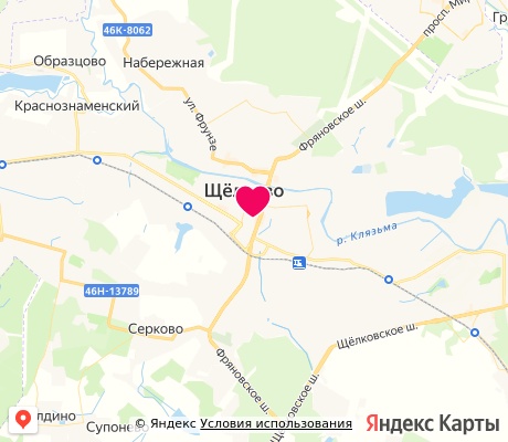 На карте