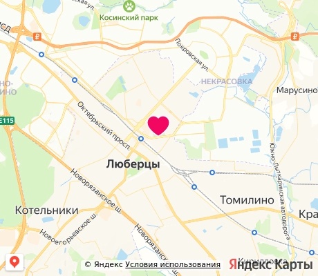 На карте