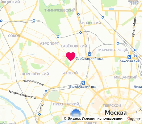 На карте