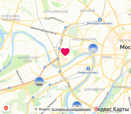 На карте