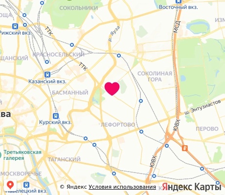 На карте