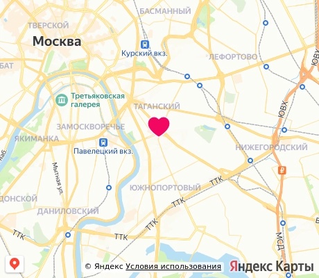 На карте