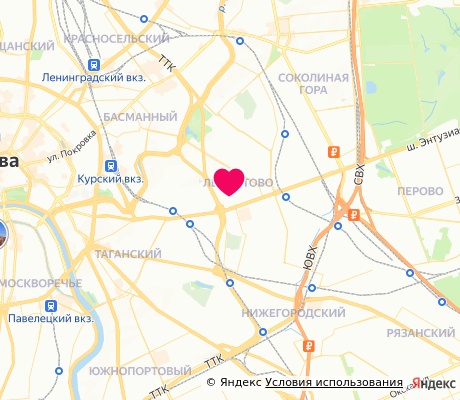 На карте
