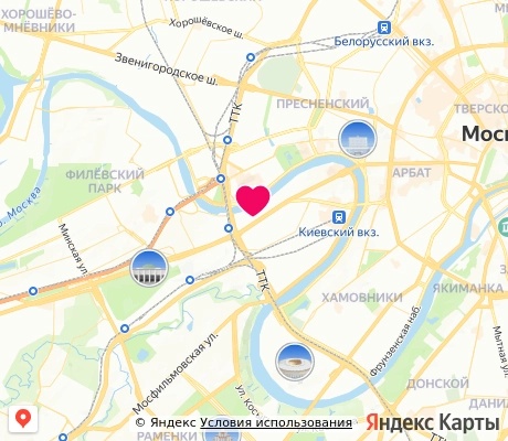 На карте