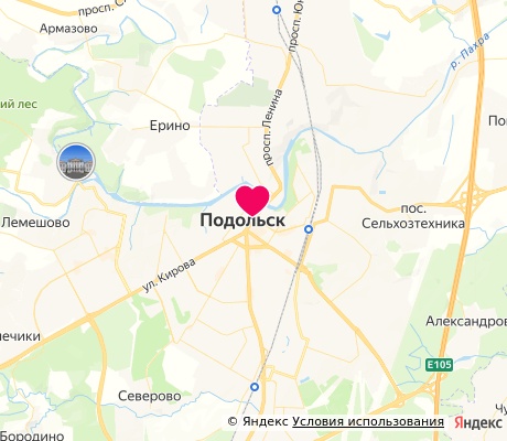 На карте
