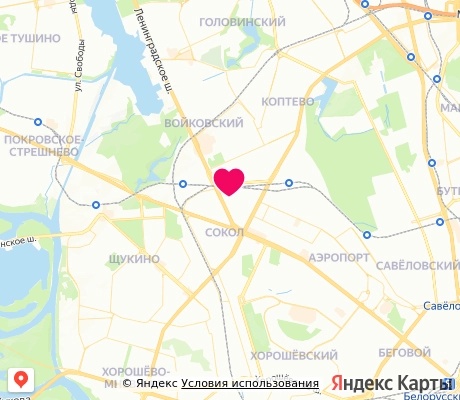 На карте