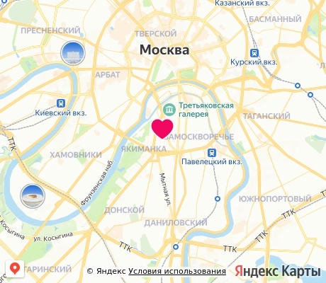 На карте