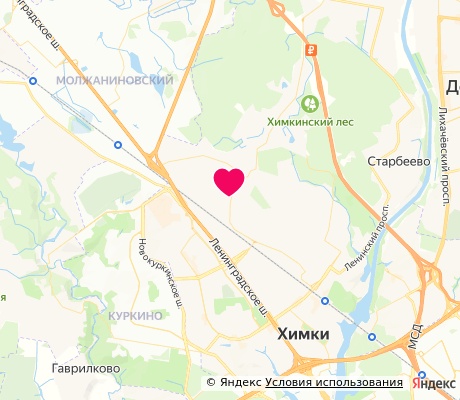На карте