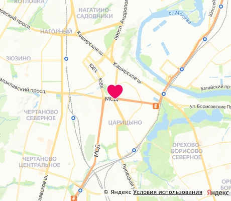 На карте