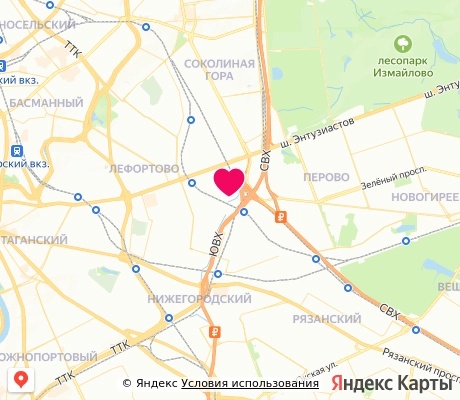 На карте