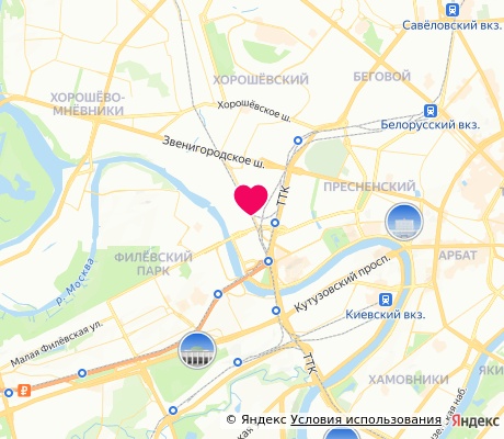 На карте
