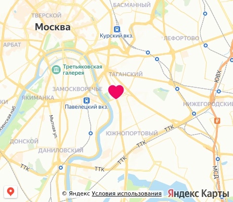 На карте