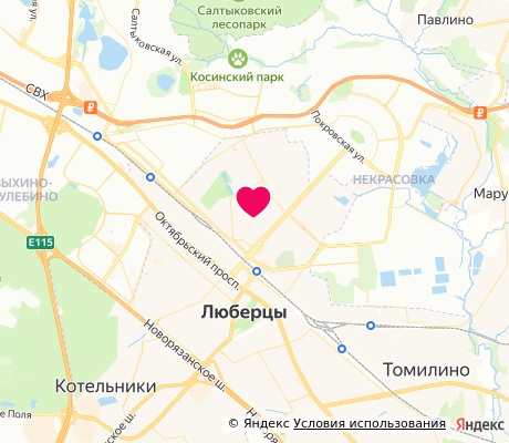 На карте
