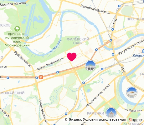 На карте