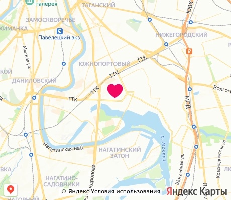 На карте