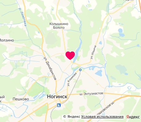 На карте