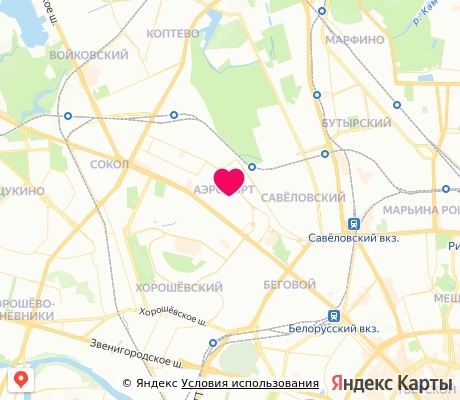 На карте