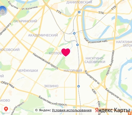 На карте