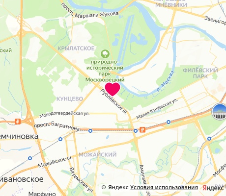 На карте