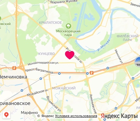 На карте