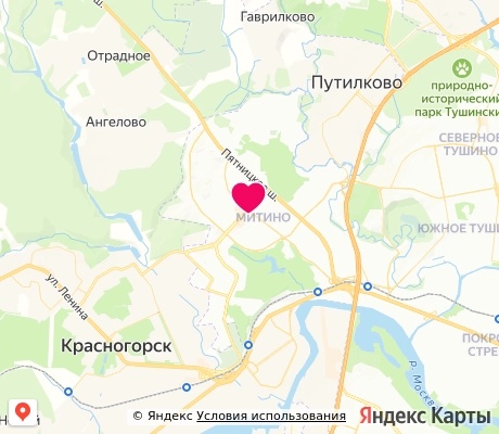 На карте