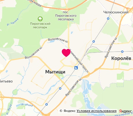 На карте