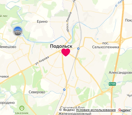 На карте