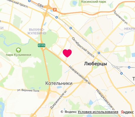 На карте