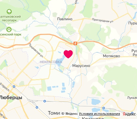 На карте