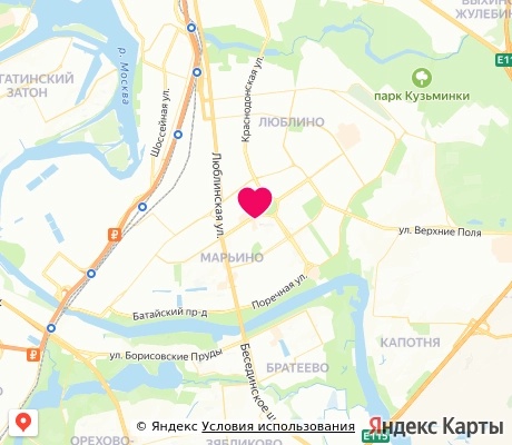 На карте