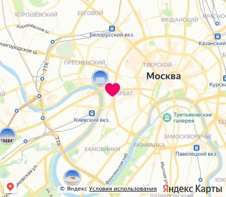 На карте