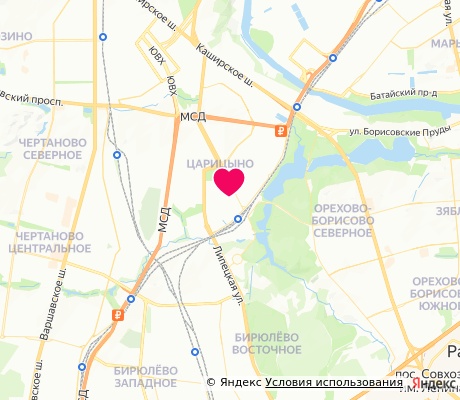 На карте