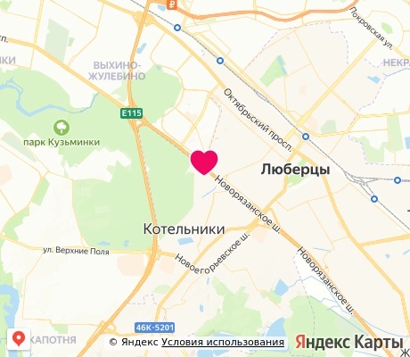 На карте
