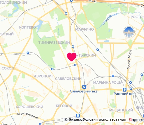 На карте