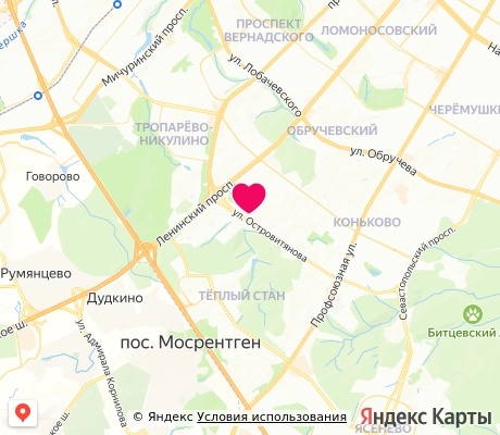 На карте