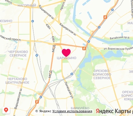 На карте