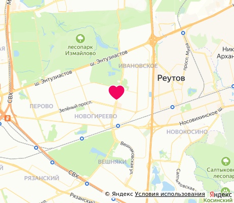На карте