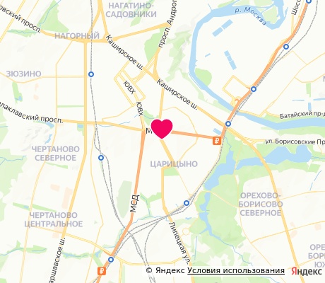 На карте