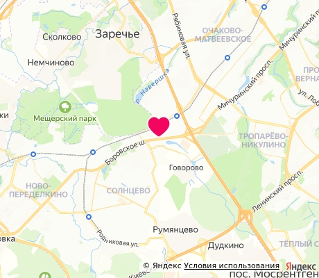 На карте